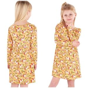 Member's Mark Knit Dress Unicorn Print Girl Size 5